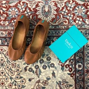 Tieks Ballet Flats in Chestnut